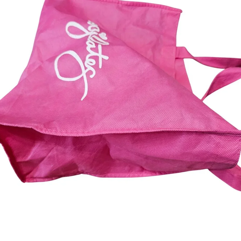 Blogilates Pink Reusable Tote Bag With Handles Vintage Popflex